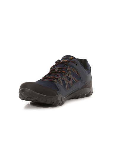 Regatta Navy Burnt Umber  Edgepoint III Waterproof Walking Shoes