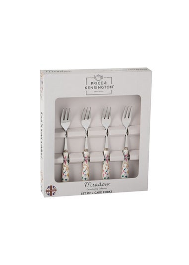 Price & Kensington Meadow set of 4 Cake Forks