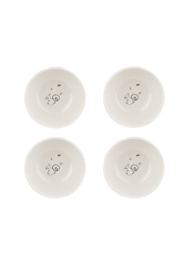 Price & Kensington Woodland Bowls x4 (14cm)