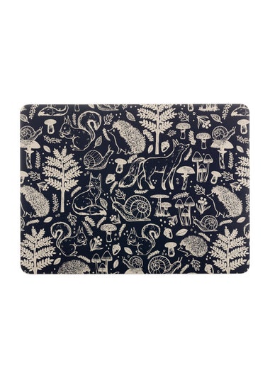 Price & Kensington Woodland 8 Piece Placemat and Coaster Set