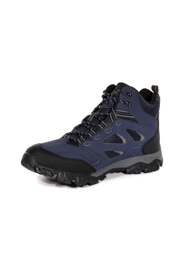 Regatta Navy Granite  Holcombe Waterproof Mid Walking Boots