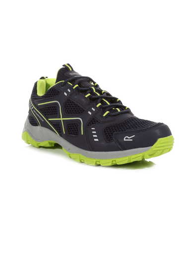 Regatta Navy Lime Punch  Vendeavour Waterproof Walking Shoe