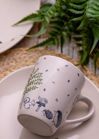 Price & Kensington Woodland Mugs x4 (33cl)