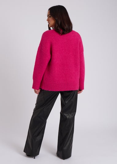 Urban Bliss Pink Wool Blend Jumper