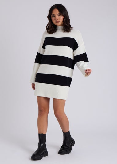 Urban Bliss Black Stripe Dress