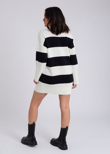 Urban Bliss Black Stripe Dress