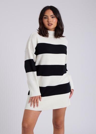 Urban Bliss Black Stripe Dress