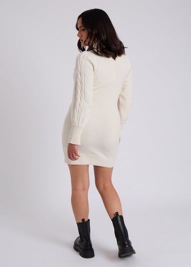 Urban Bliss Lia Cable Knit Dress