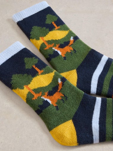 Kuschelsocken Night Fox