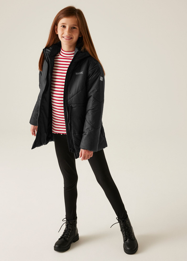 Regatta Black Kids'  Rurie Quilted Jacket