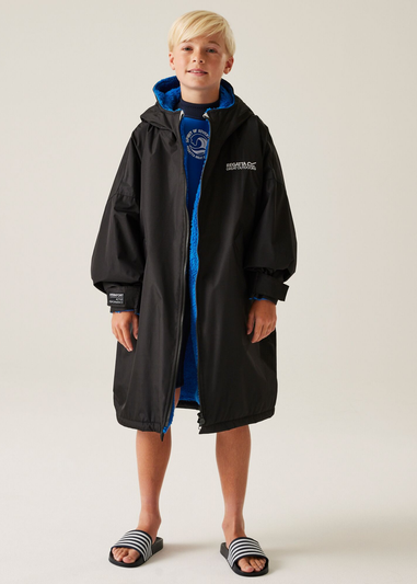 Regatta Black Junior Changing Robe