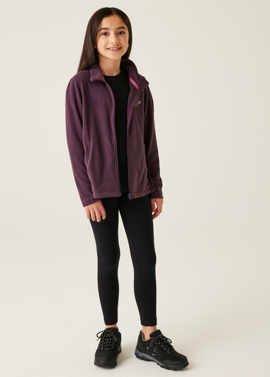 Regatta Deep Plum Kids' King II Full Zip Fleece