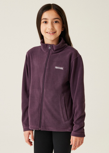 Regatta Deep Plum Kids' King II Full Zip Fleece