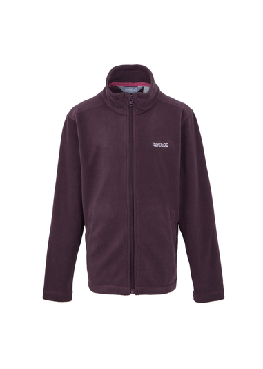 Regatta Deep Plum Kids' King II Full Zip Fleece