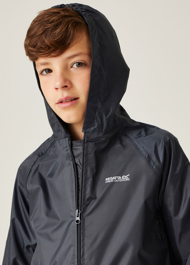 Regatta Navy  Kids' Stormbreak Waterproof Jacket