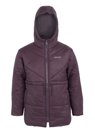 Regatta Deep Plum Kids'  Rurie Quilted Jacket