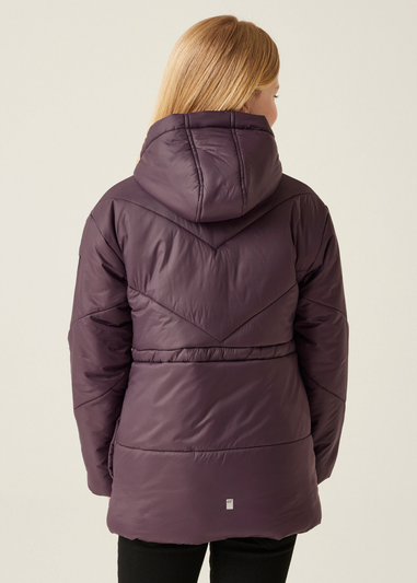 Regatta Deep Plum Kids'  Rurie Quilted Jacket