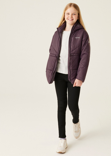 Regatta Deep Plum Kids'  Rurie Quilted Jacket