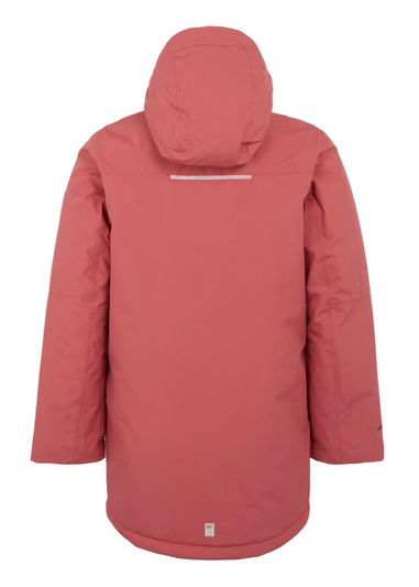 Regatta Mineral Red Rumba Red Kids' Farbank Waterproof Jacket