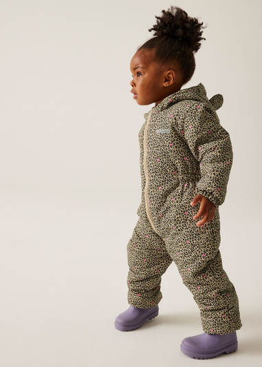 Regatta Hessian Ditsy Animal Kids' Penrose Puddle Suit