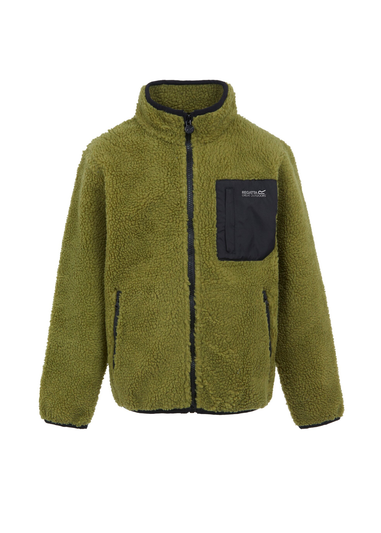 Regatta Nephrite Green Kids' Frankie Full Zip Fleece