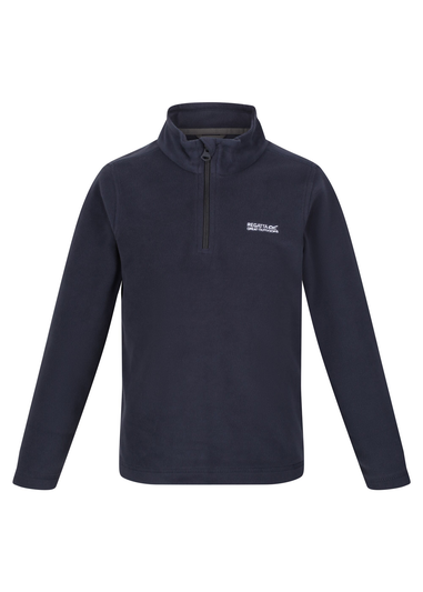 Regatta Navy Kids' Hot Shot II Half Zip Fleece