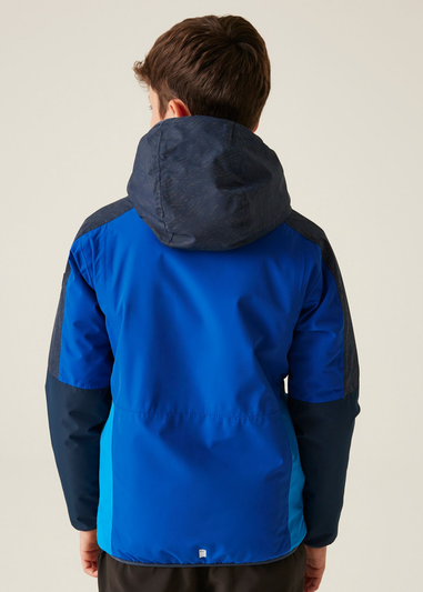 Regatta Olympian Blue Navy Kids' Volcanics VIII Reflective Jacket