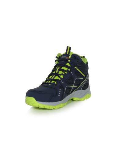 Regatta Navy Lime Punch  Kids' Vendeavour  Walking Boots