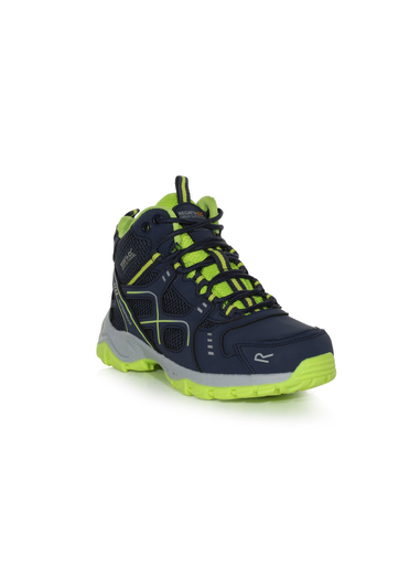 Regatta Navy Lime Punch  Kids' Vendeavour  Walking Boots