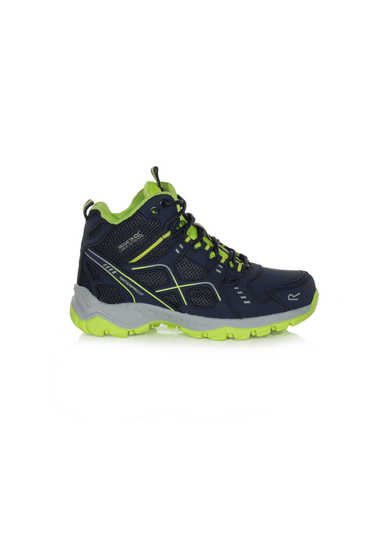 Regatta Navy Lime Punch  Kids' Vendeavour  Walking Boots