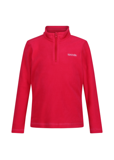 Regatta Pink Potion  Kids' Hot Shot II Half Zip Fleece