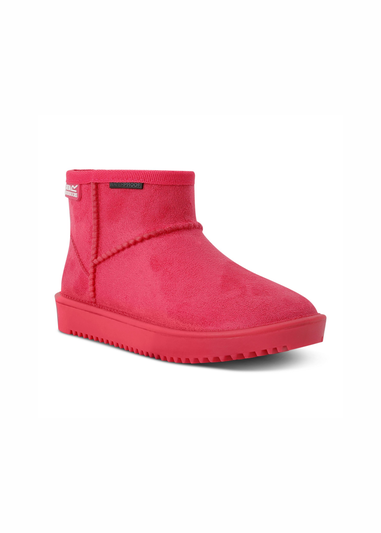 Regatta Pink Potion Kids' Risely Waterproof Fur Lined Boots