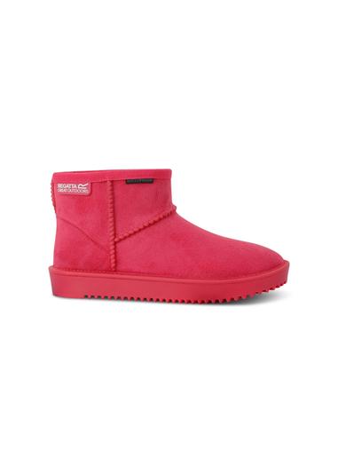 Regatta Pink Potion Kids' Risely Waterproof Fur Lined Boots