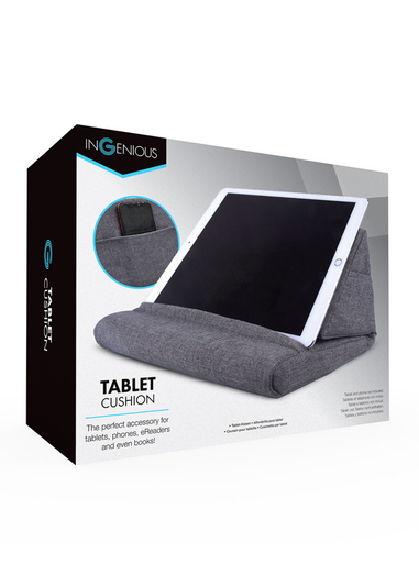 Ingenious Grey I Pad and Tablet Cushion