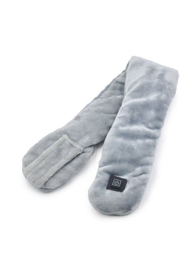 Wellbeing Grey Heated Travel Scarf