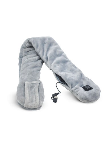 Wellbeing Grey Heated Travel Scarf