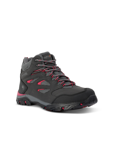 Regatta Ash Pink Potion Holcombe Waterproof Mid Walking Boots