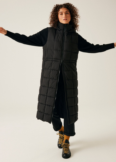 Regatta Black Leandra Longline Bodywarmer