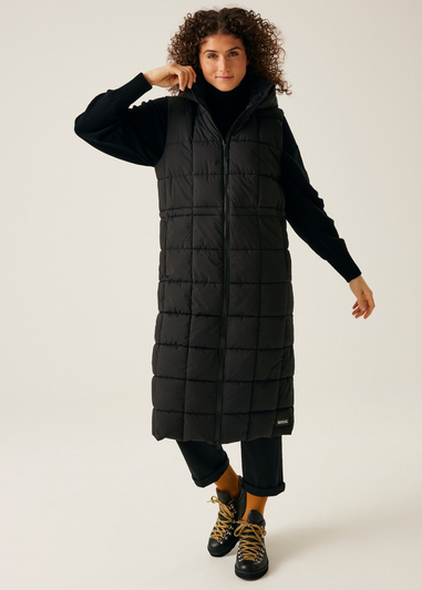 Regatta Black Leandra Longline Bodywarmer