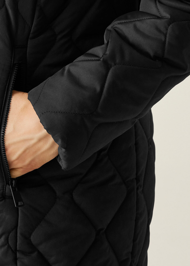 Regatta Black Fritha III Insulated Parka Jacket