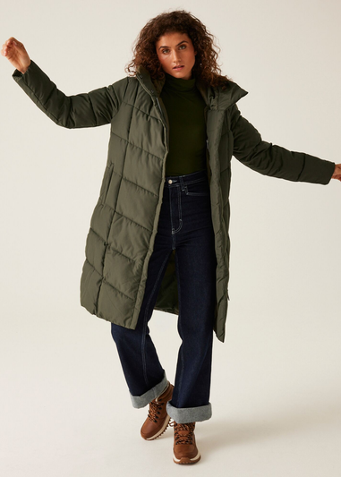 Regatta Dark Khaki Nurie Quilted Jacket