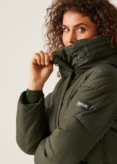 Regatta Dark Khaki Nurie Quilted Jacket