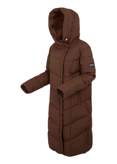 Regatta Dark Brown Nurie Quilted Jacket