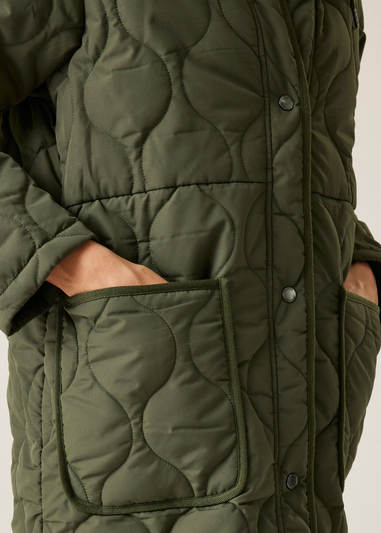 Regatta Dark Khaki Jaycee II Quilted Jacket