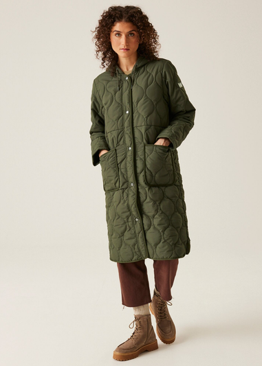 Regatta Dark Khaki Jaycee II Quilted Jacket