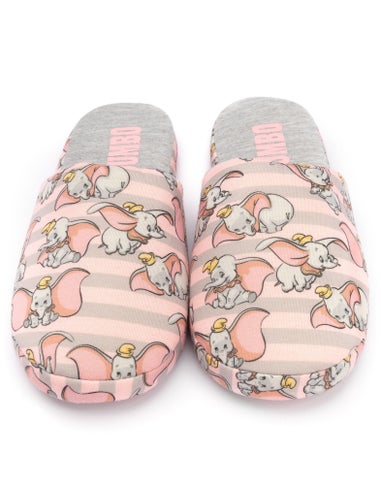 Disney Pink Dumbo Mule Slippers