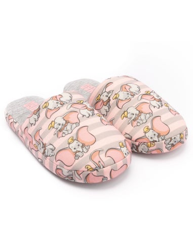 Disney Pink Dumbo Mule Slippers