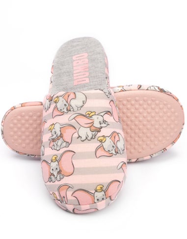 Disney Pink Dumbo Mule Slippers