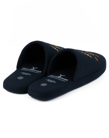 Yellowstone Blue Dutton Ranch Montana Mule Slippers