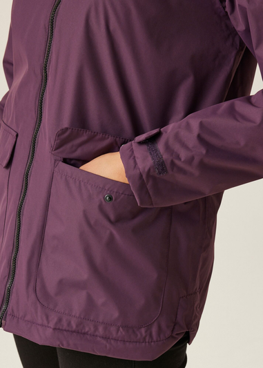 Regatta Deep Plum Broadia Waterproof Jacket